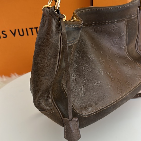 💎✨BEAUTIFUL✨💎 Louis Vuitton LV Audacieuse PM 2way Shoulder Bag Empreinte - Picture 11 of 17